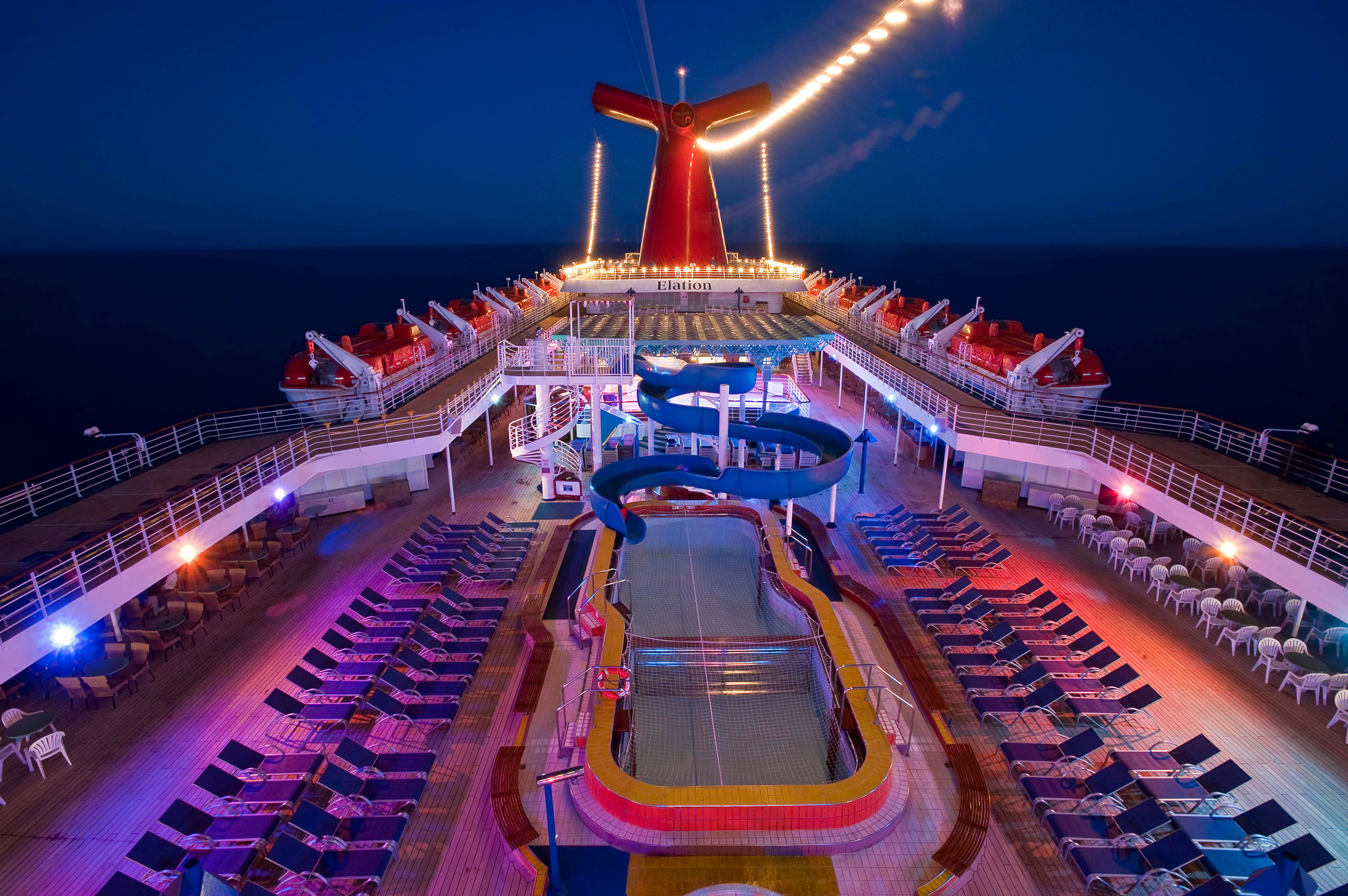 Current location for Carnival Elation
