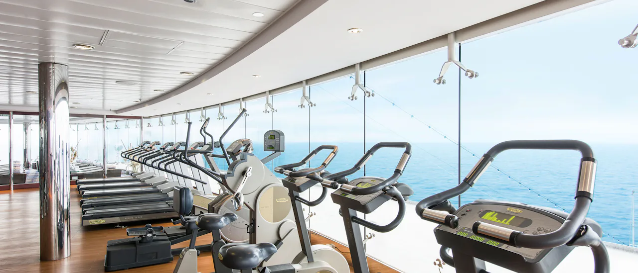 Exercise with ocean views