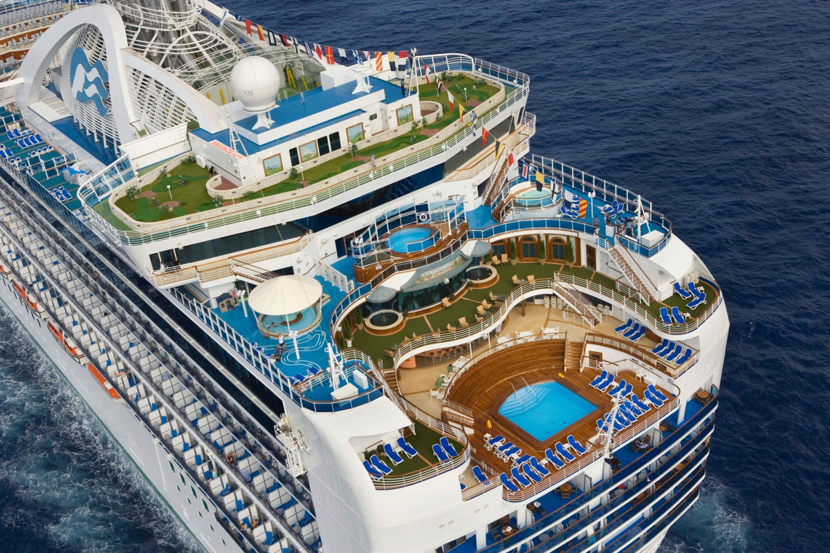 Current location for Crown Princess