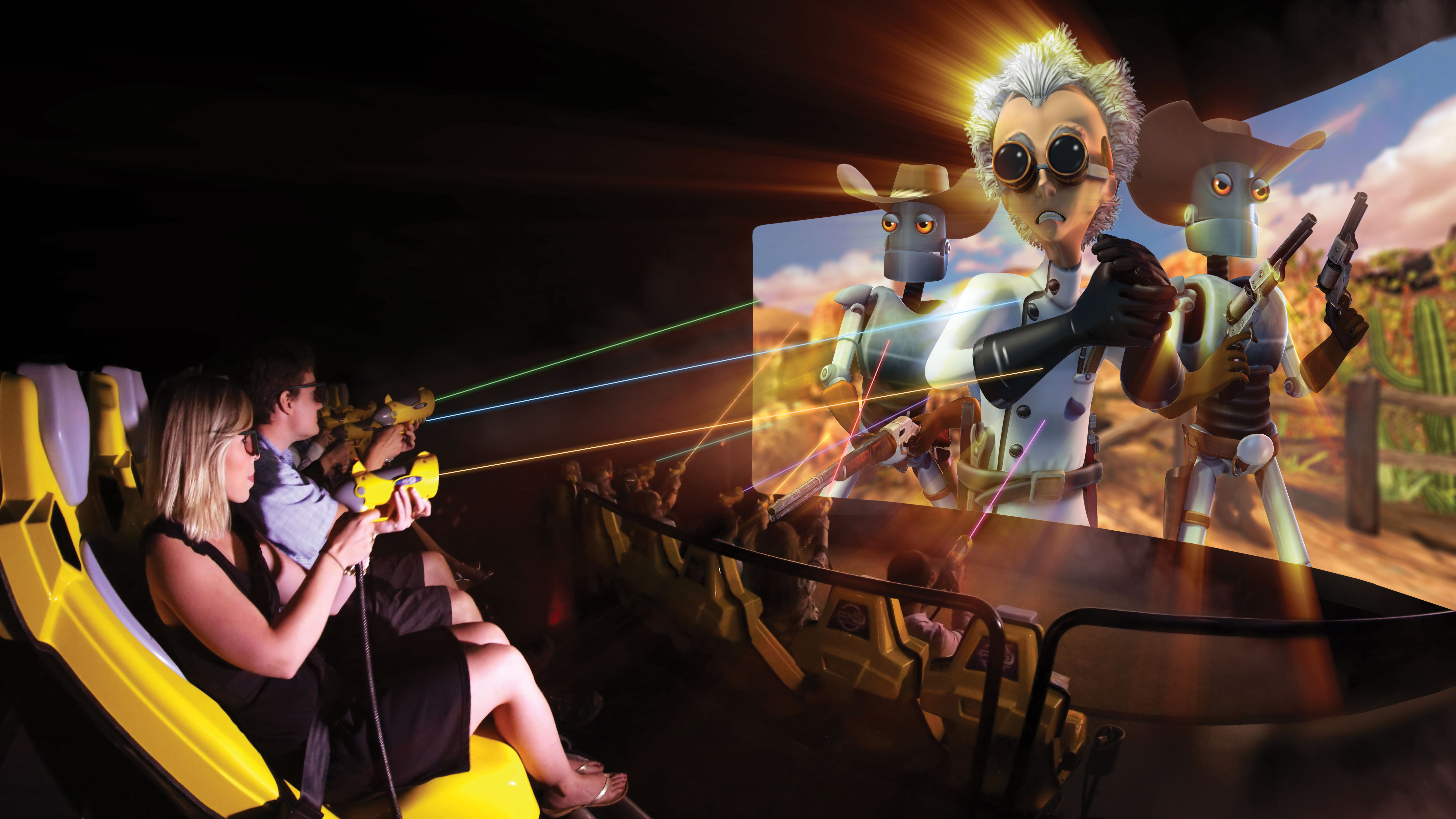 Interactive 3-D films