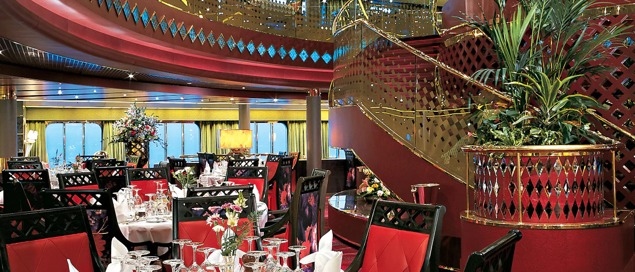 The main dining room