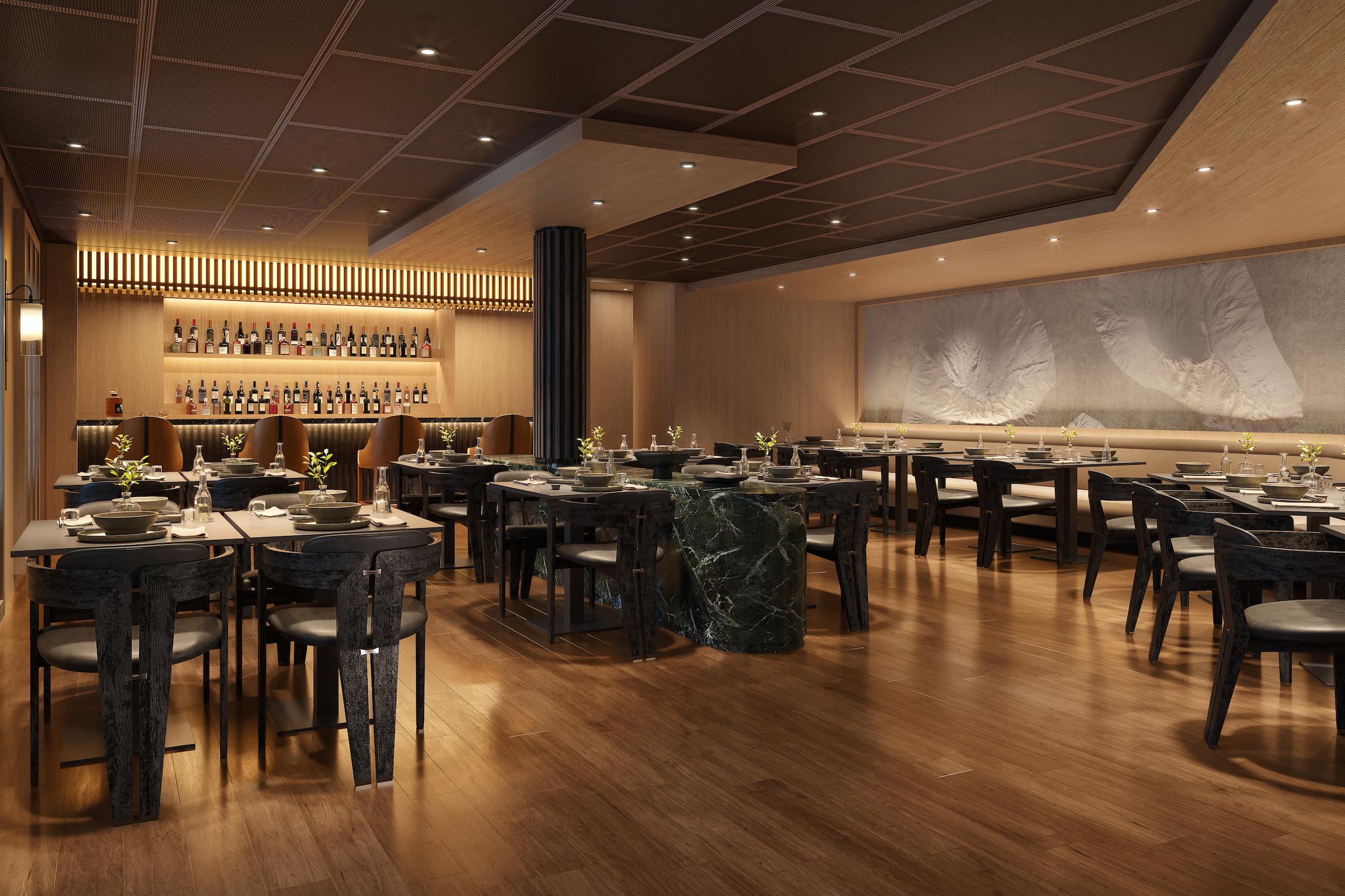 Exotic mystery, at the Asian-accented Kaiseki