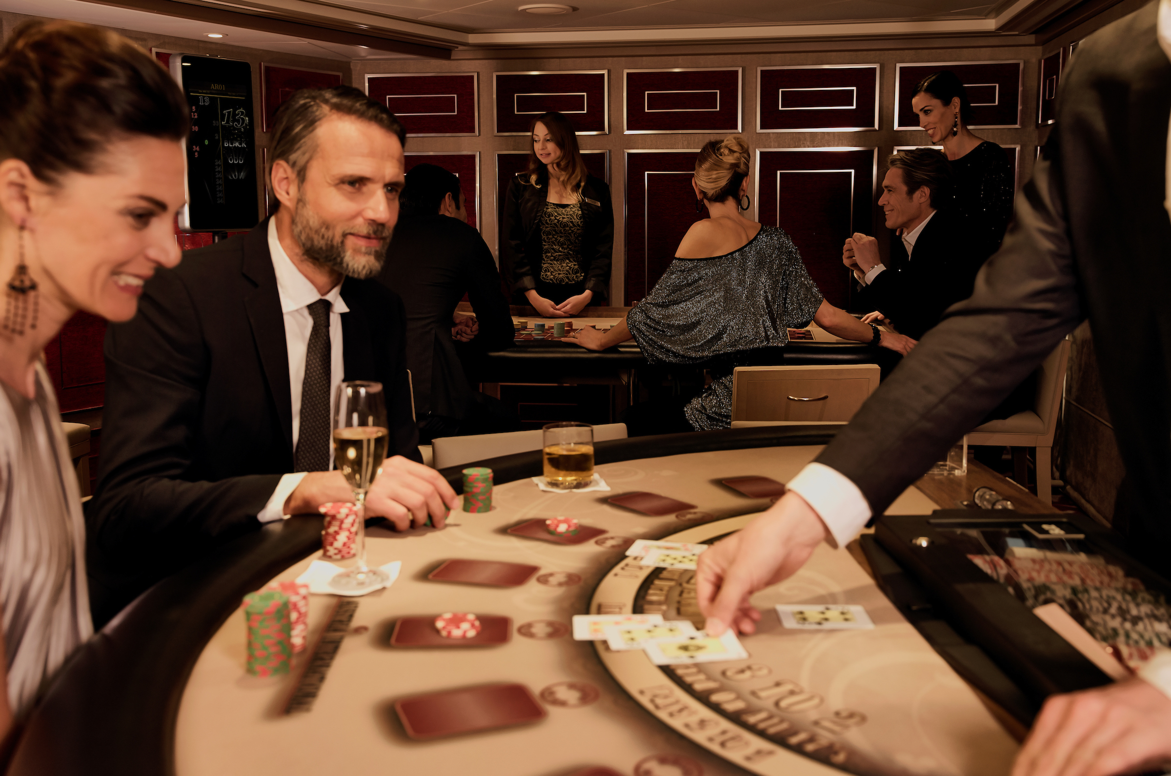 Silversea Casino for guests 18 and older