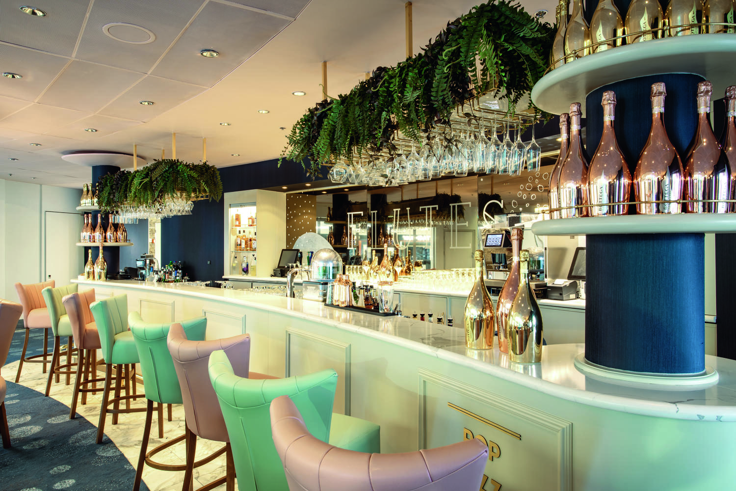 If you’re after something bubbly, Flutes bar is for you!