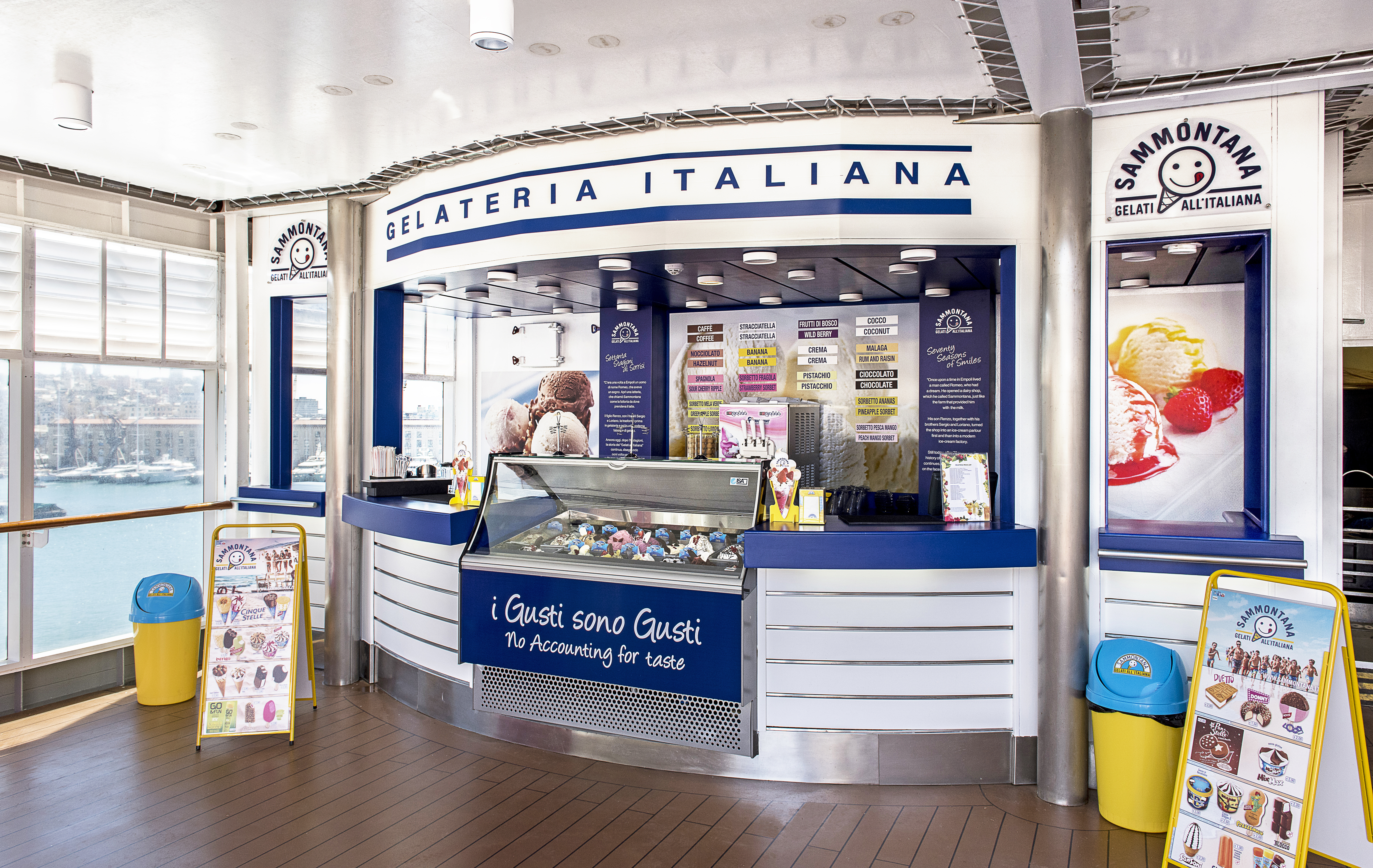 Genuine Italian “gelato”