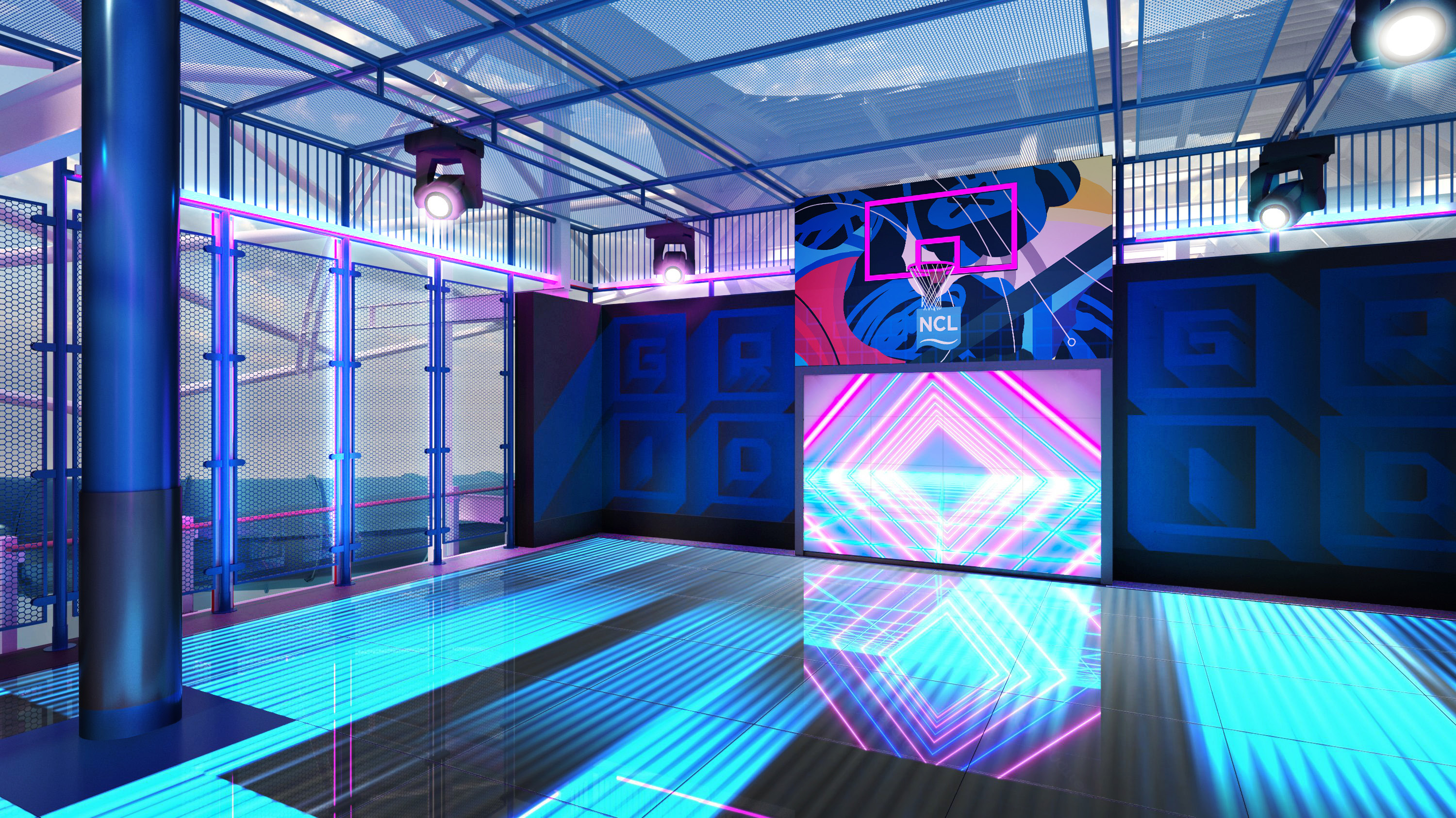 AQUA Glow Court