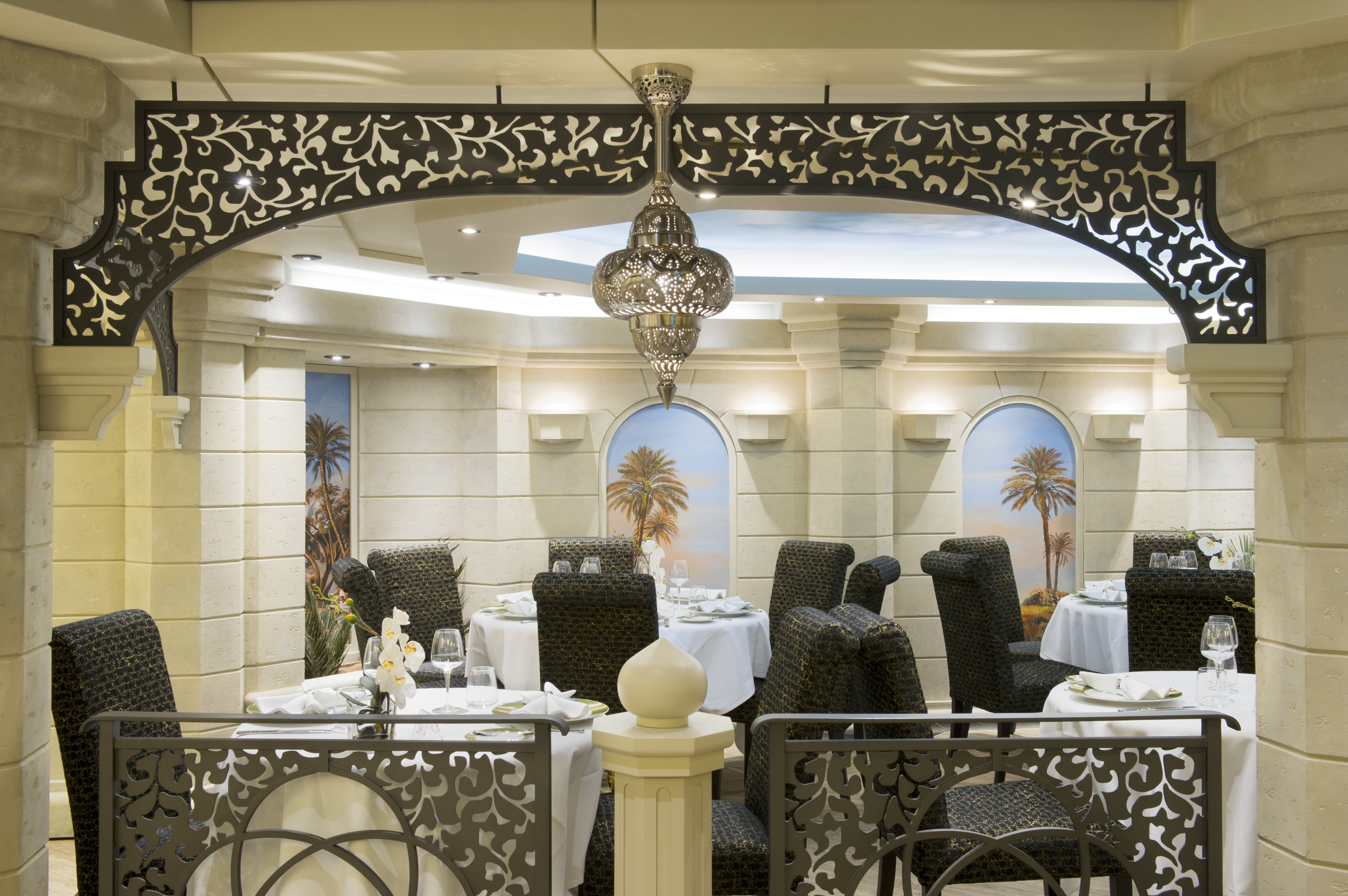 La Palmeraie MSC Yacht Club dedicated restaurant - Yacht Club guests only