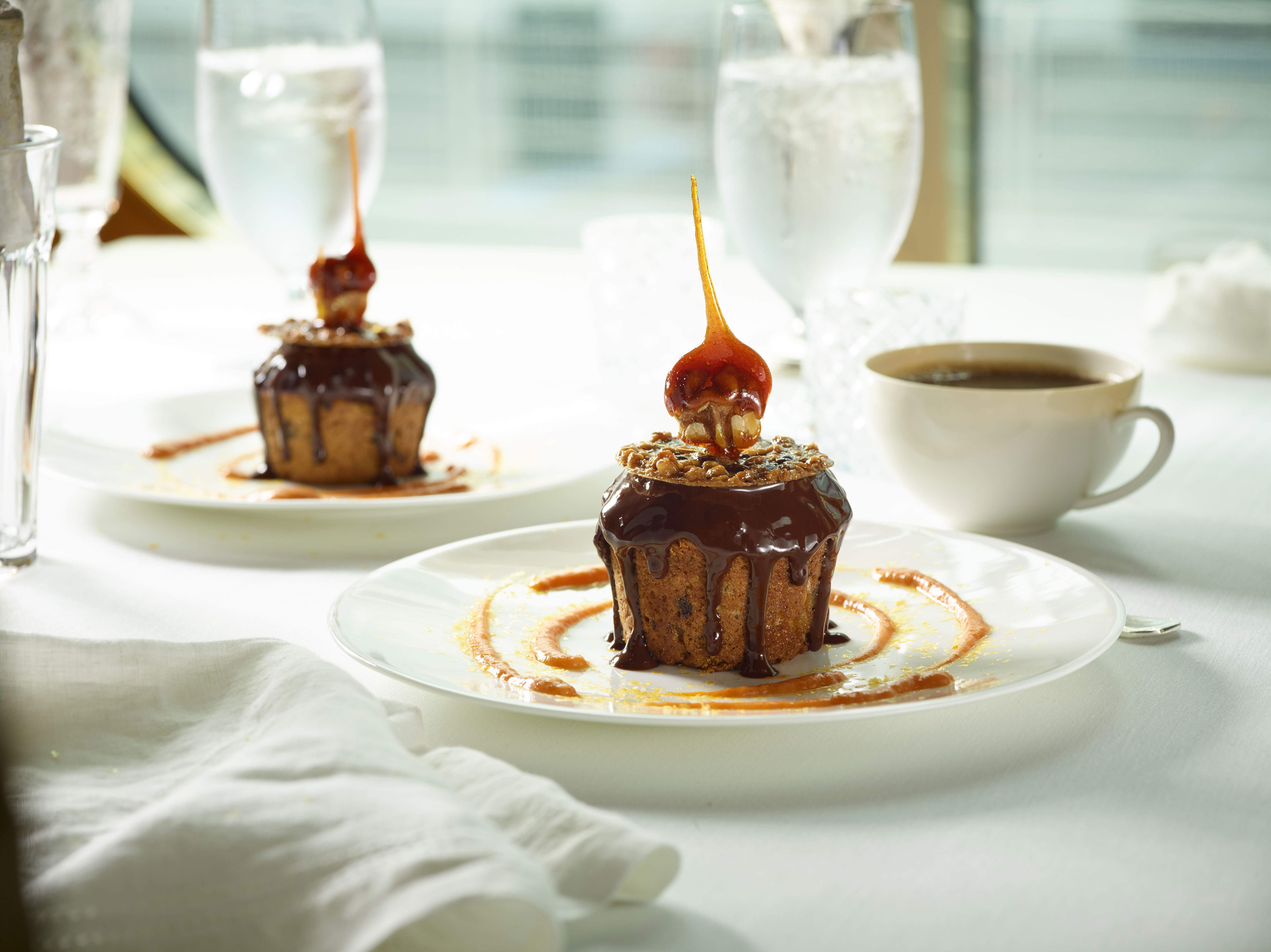 Holland America Lines tasty dessert art