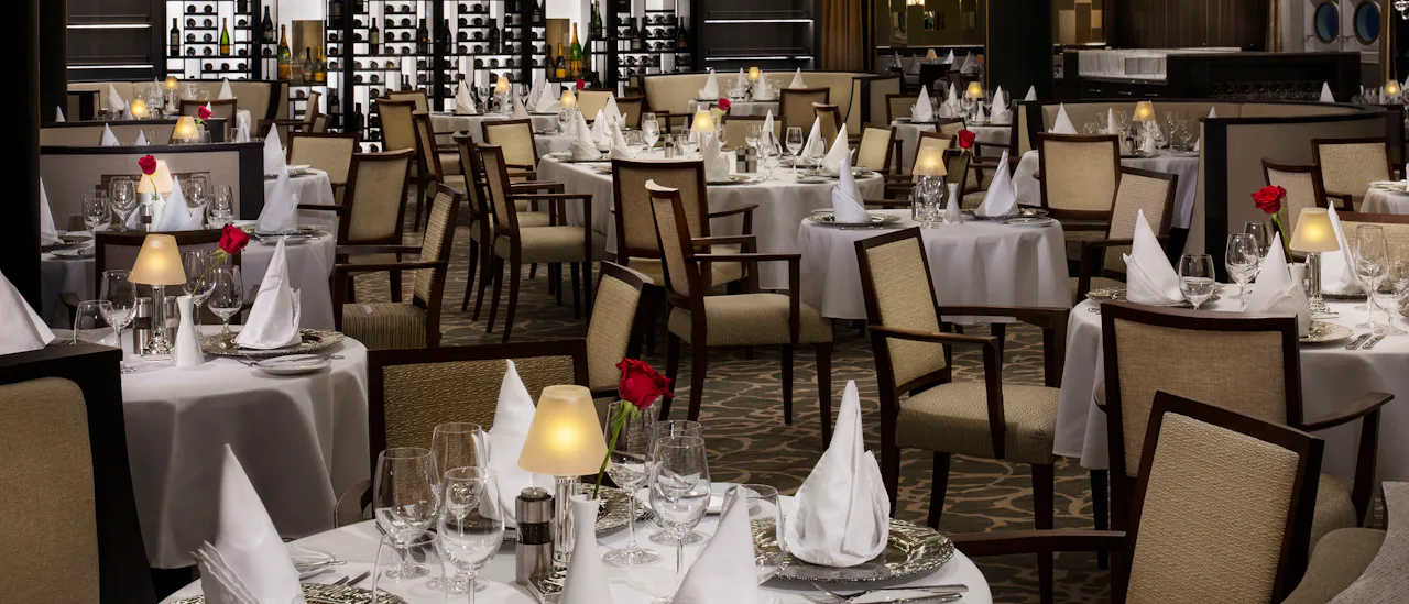 Amphora restaurant is the main dining room