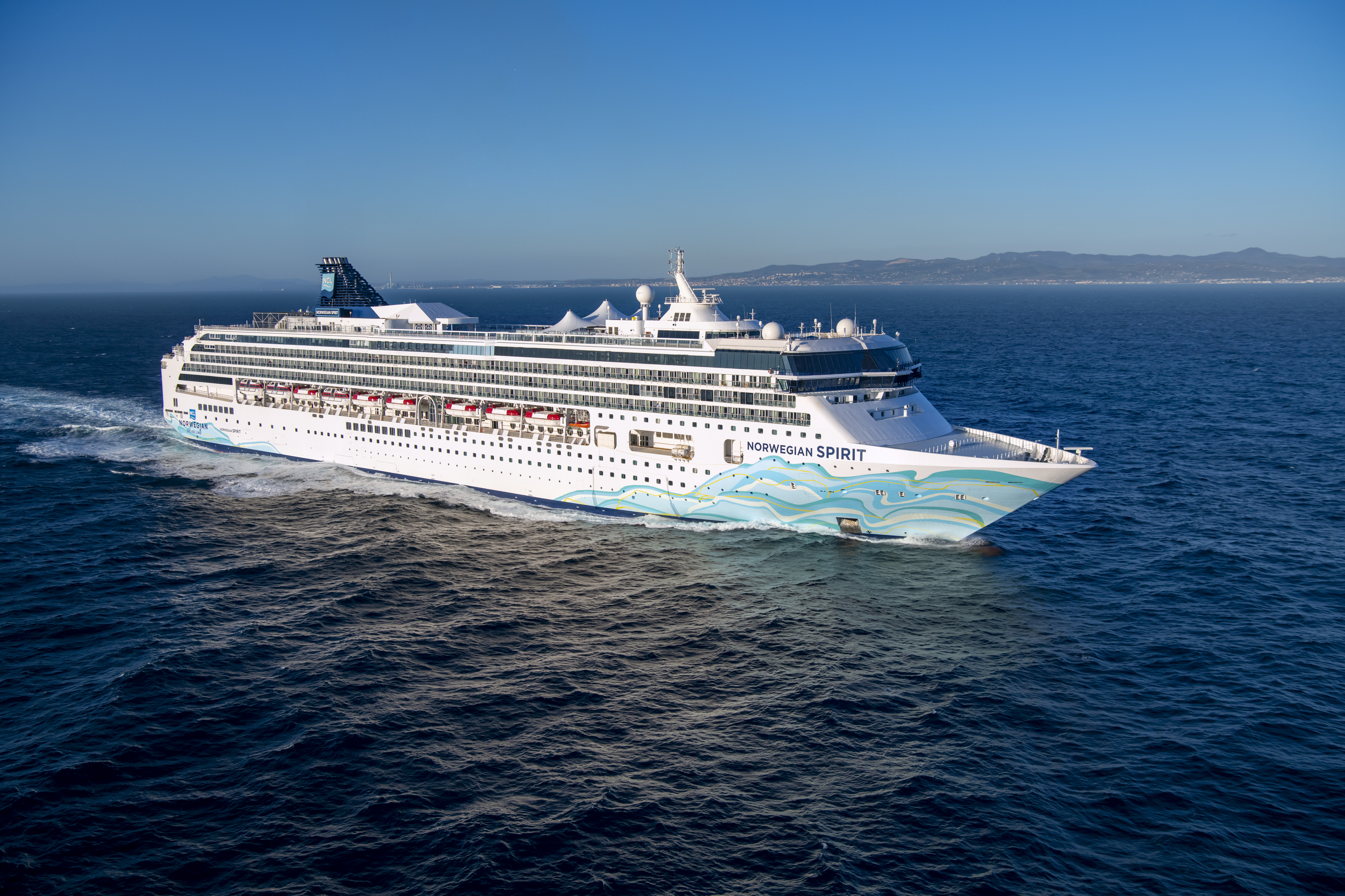 Current location for Norwegian Spirit