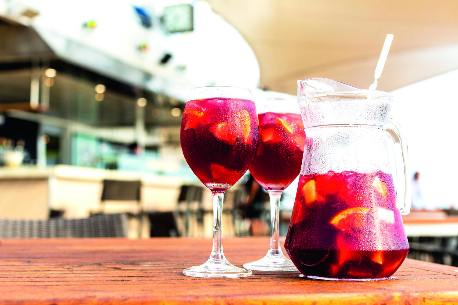 The Pool Bar on Deck 11 is perfect for grabbing drinks and frozen cocktails by the pool