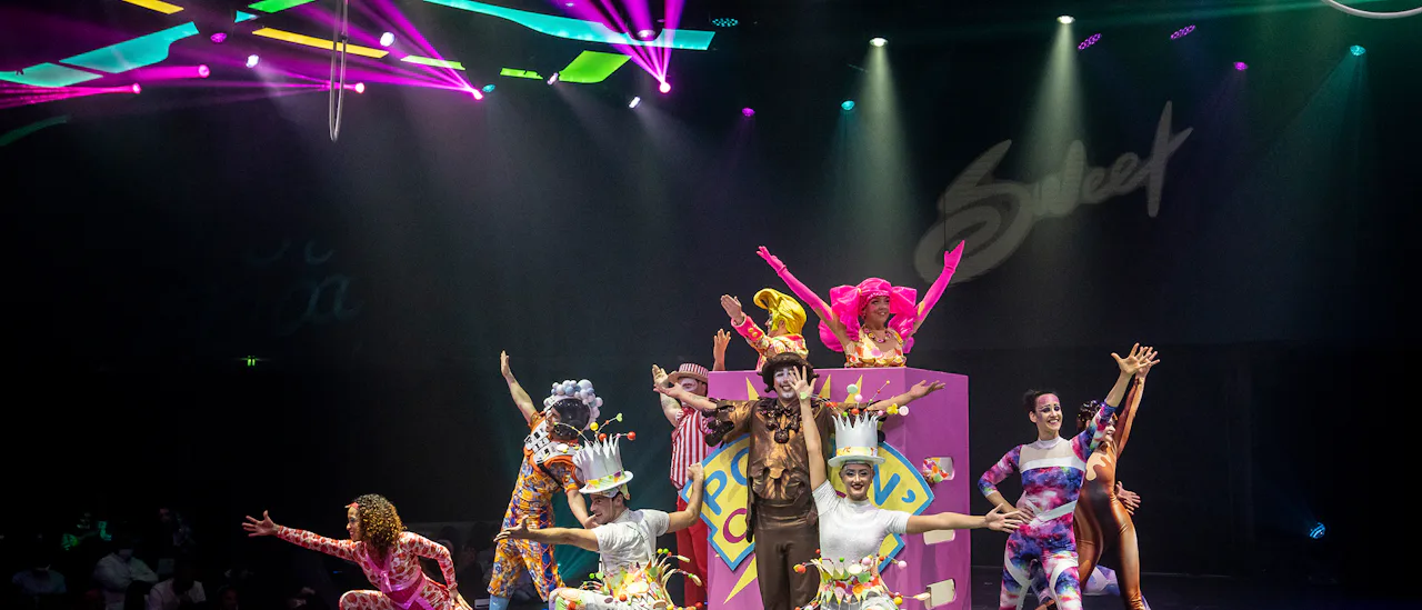 Experience a show produced by Carousel Productions at Sea