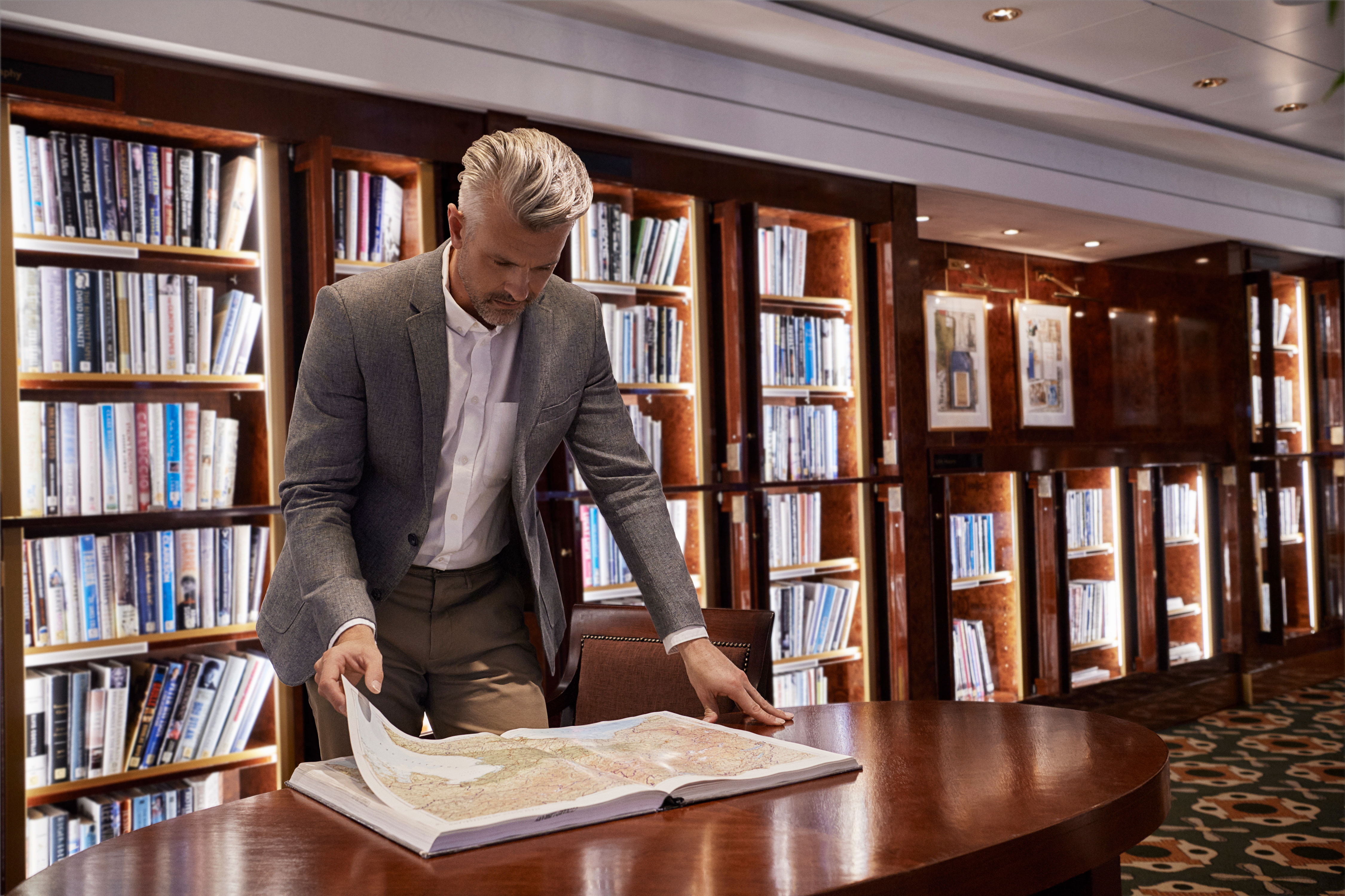 Possibly the most well stocked library on the seven seas