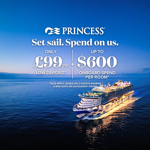 Princess Cruises - Low Deposit