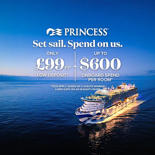 Princess Cruises - Low Deposit