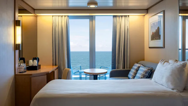 P&O Arcadia Balcony Cabin