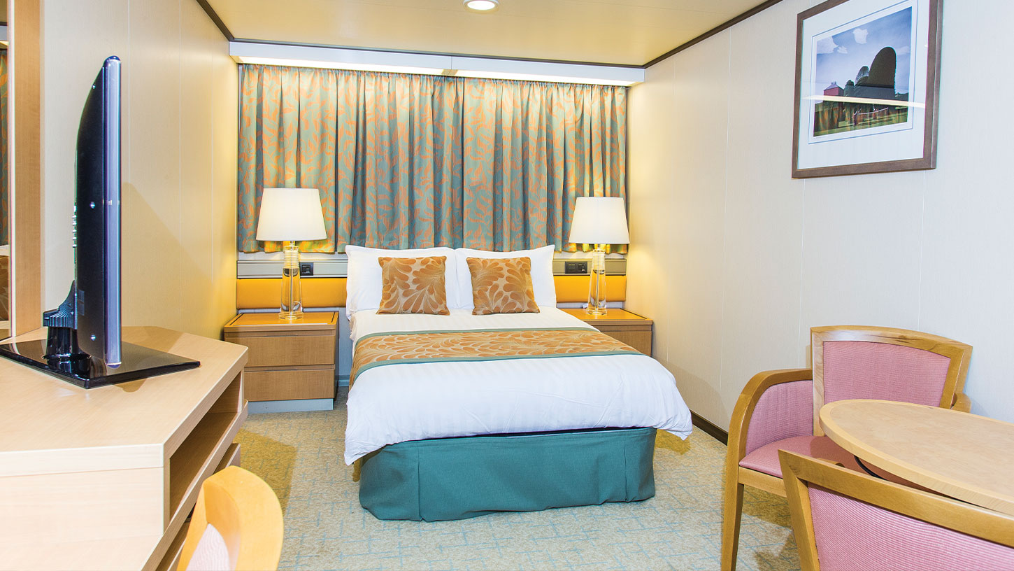 P&O Arcadia Inside Cabin