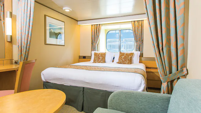 P&O Arcadia Outside (Sea View) Cabin