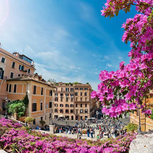 The Spanish Steps in Rome