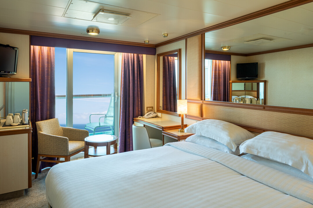 P&O Ventura Balcony Cabin