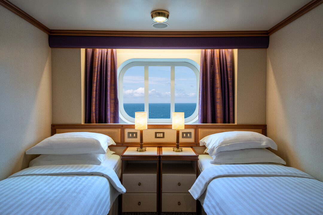 P&O Ventura Outside Cabin