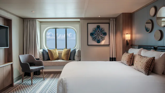 P&O Arvia Outside (Sea View) Cabin