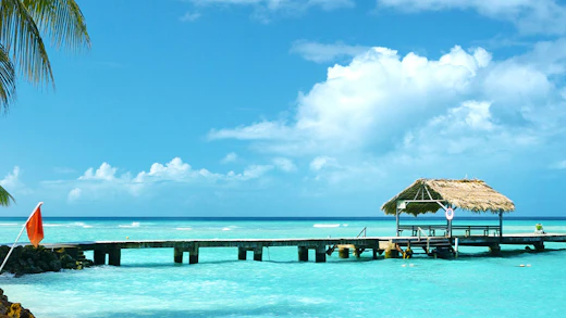 Pigeon Point Tobago Caribbean