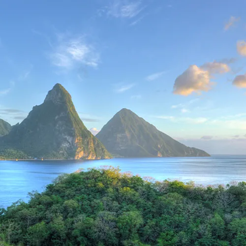 The Pitons St Lucia