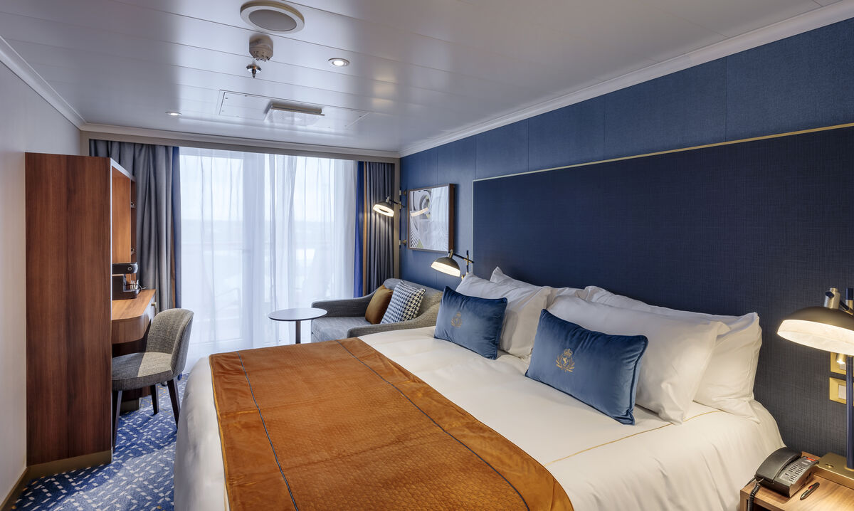 Cunard Queen Anne Britannia Club Balcony Stateroom