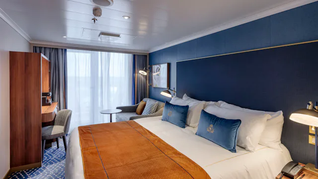 Cunard Queen Anne Britannia Club Balcony Stateroom