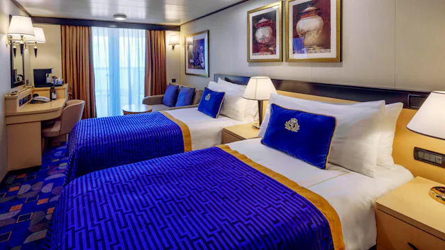 Cunard Queen Elizabeth Britannia Club Balcony Cabin
