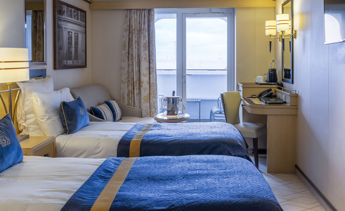 Cunard Queen Mary 2 Britannia Balcony Cabin