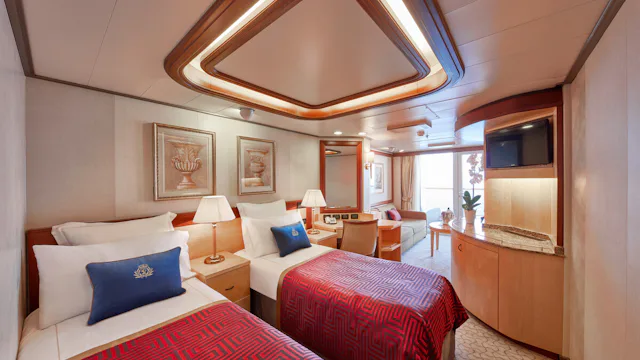 Cunard Queen Victoria Princess Grill Suite P2