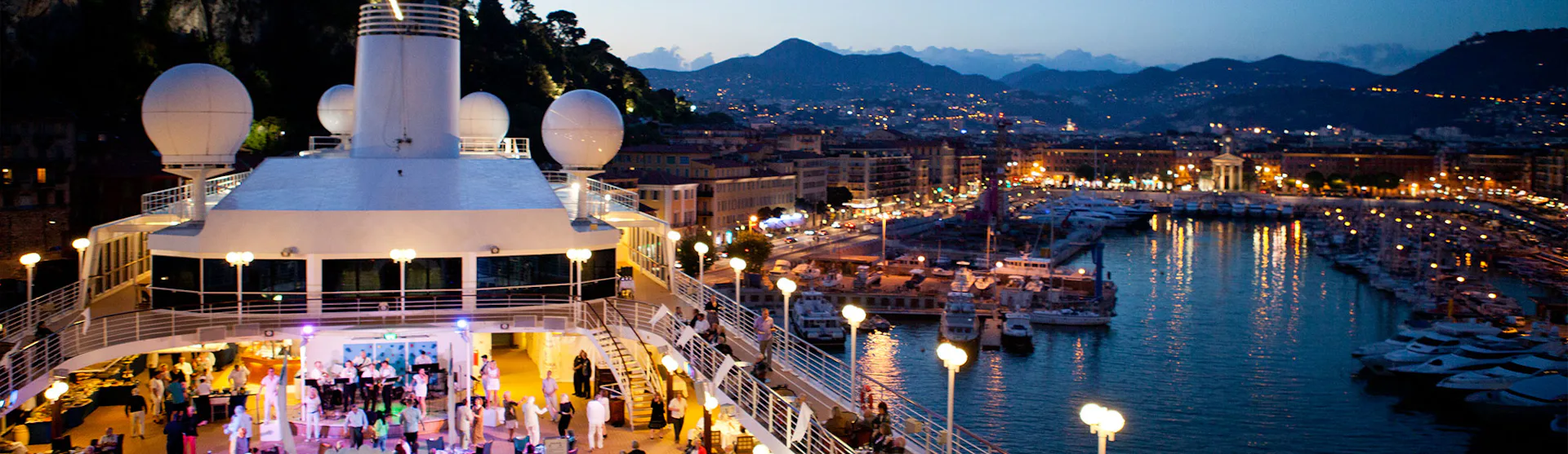 White night aboard Azamara Cruises