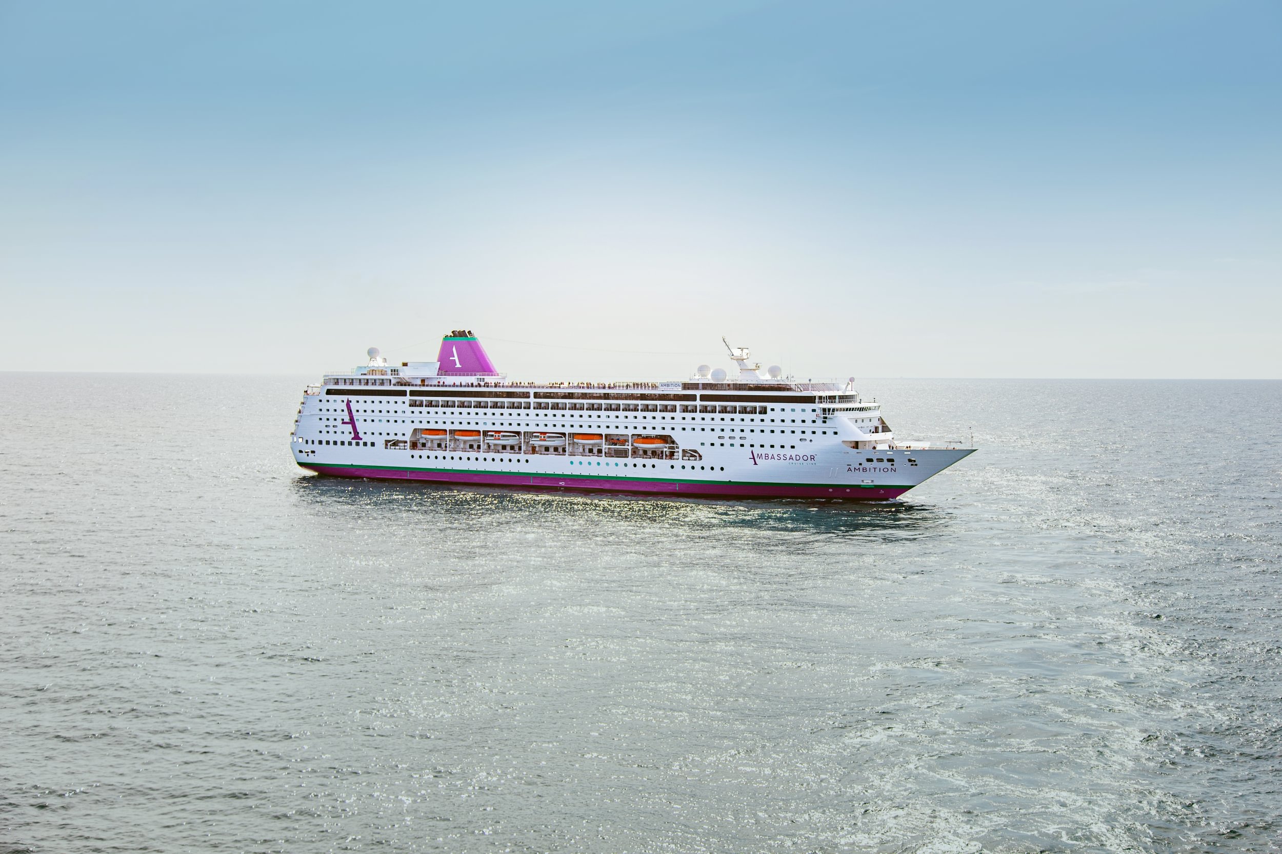 Ambassador Ambition at sea