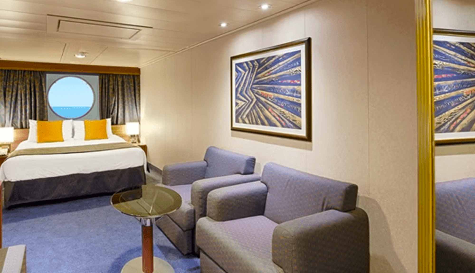 MSC Preziosa Ocean View cabin
