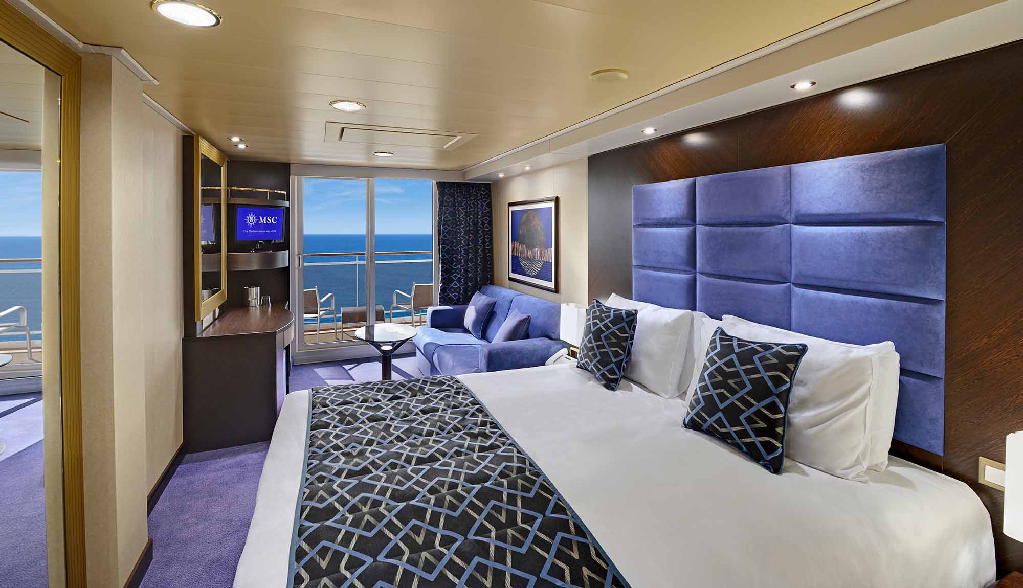 MSC Preziosa Balcony Cabin