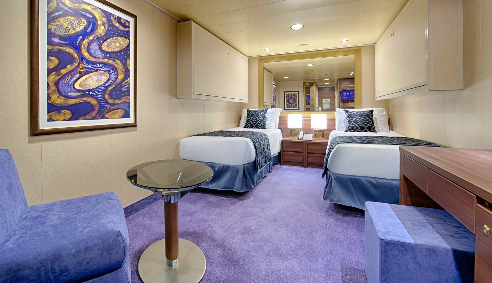 MSC Preziosa Interior Inside Cabin