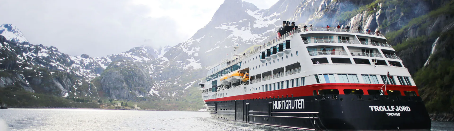 Hurtigruten MS Trollfjord Cruise Ship