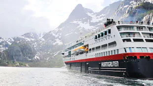 Hurtigruten MS Trollfjord Cruise Ship