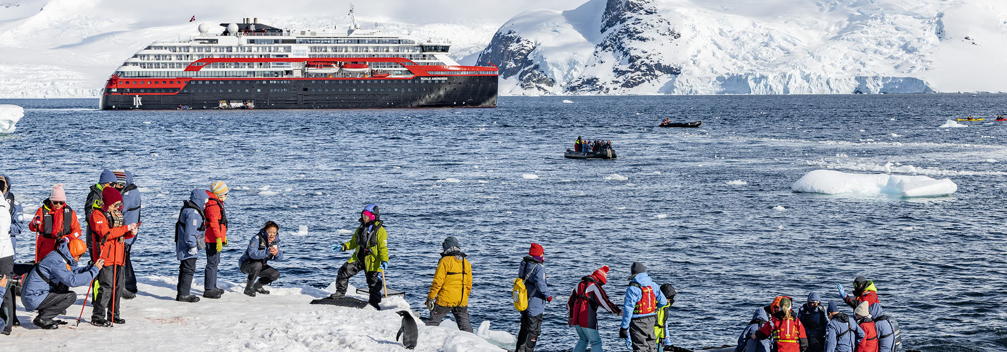 HX Expeditions MS Roald Amundsen Cruise Ship - Photo Credit:Ted Gatlin