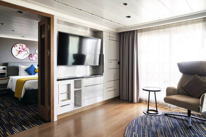 Marella Cruises Marella Voyager Executive Suite - Credit: Tom Fallon