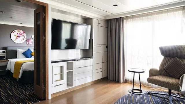 Marella Cruises Marella Voyager Executive Suite - Credit: Tom Fallon