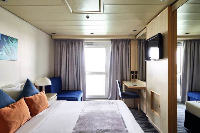 Marella Cruises Marella Voyager Balcony Cabin - Credit: Tom Fallon