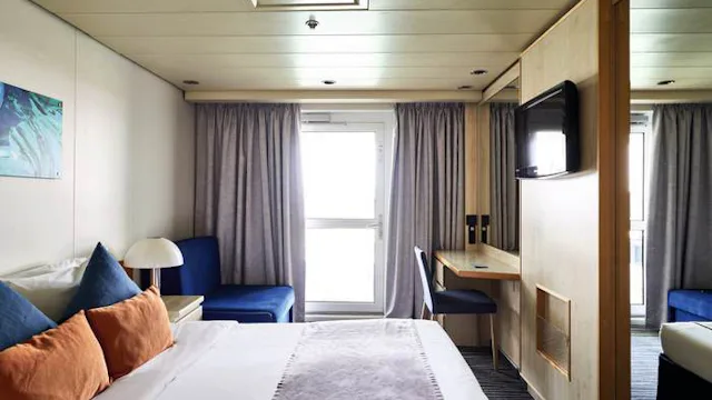 Marella Cruises Marella Voyager Balcony Cabin - Credit: Tom Fallon