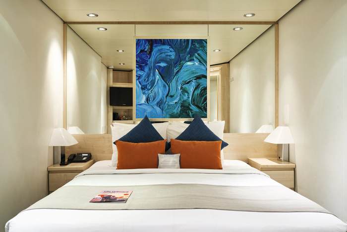 Marella Cruises Marella Voyager Inside Cabin - Credit: Tom Fallon