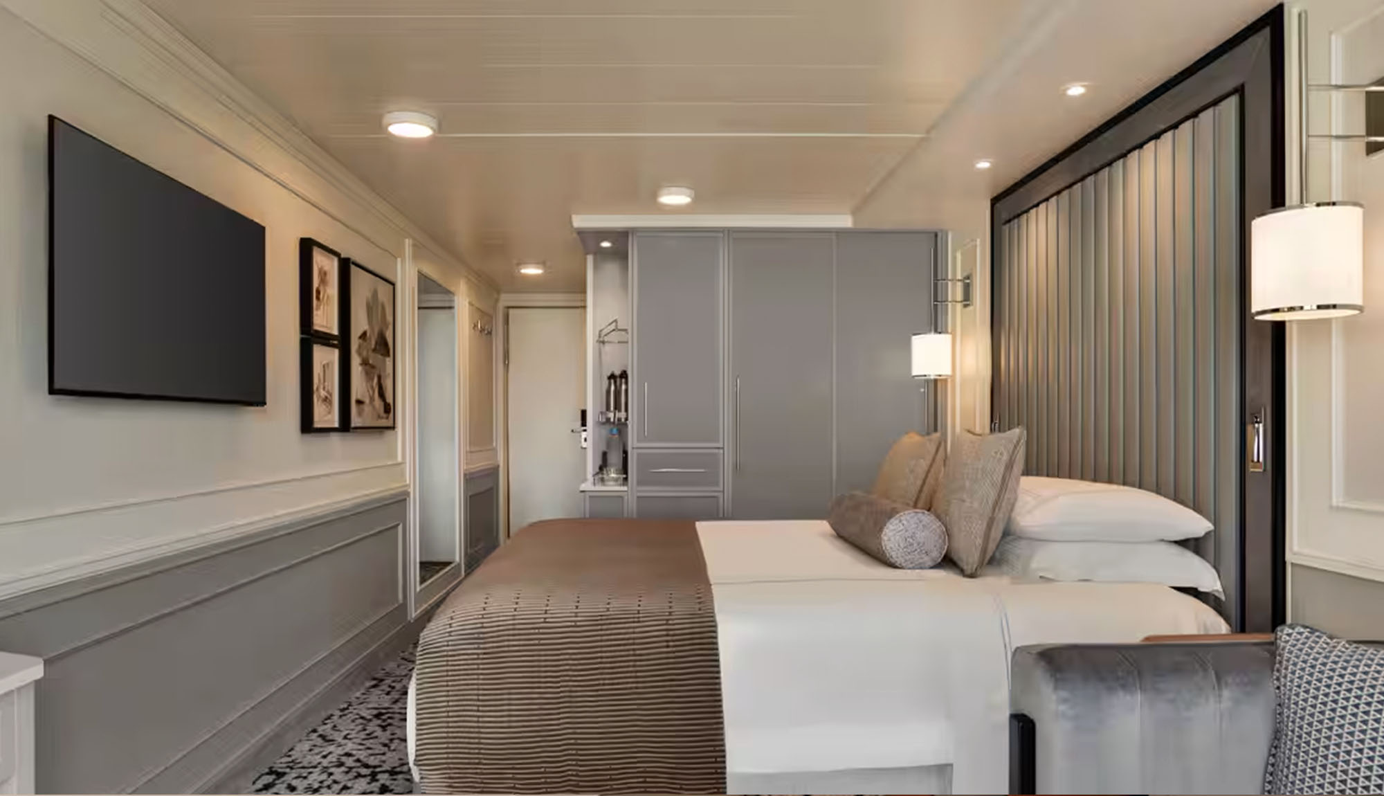 Oceania Riviera Deluxe Oceanview Stateroom