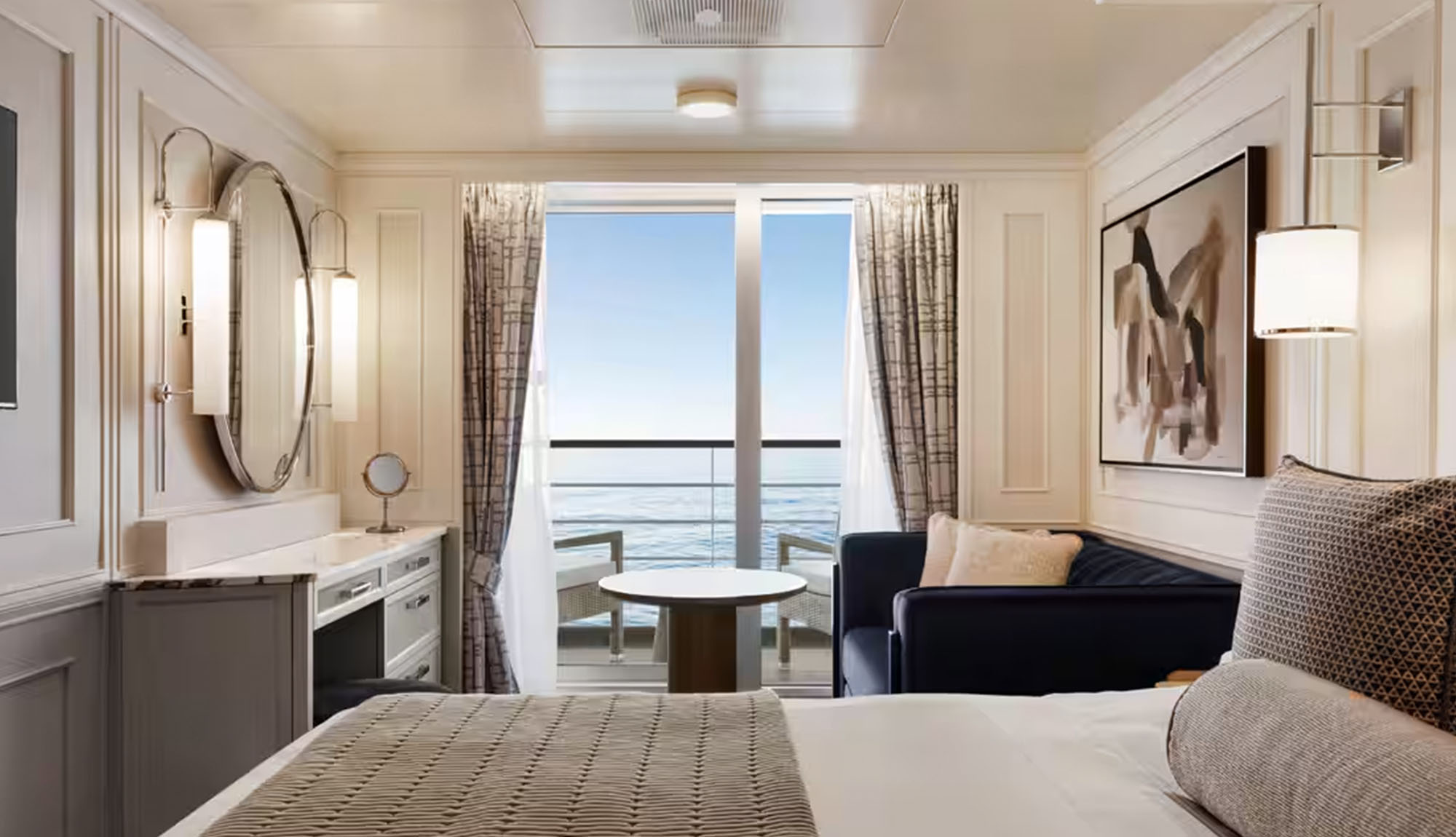 Oceania Riviera Veranda Stateroom
