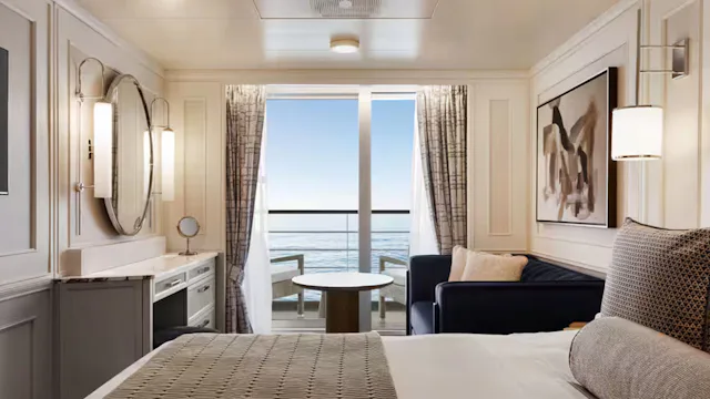 Oceania Riviera Veranda Stateroom