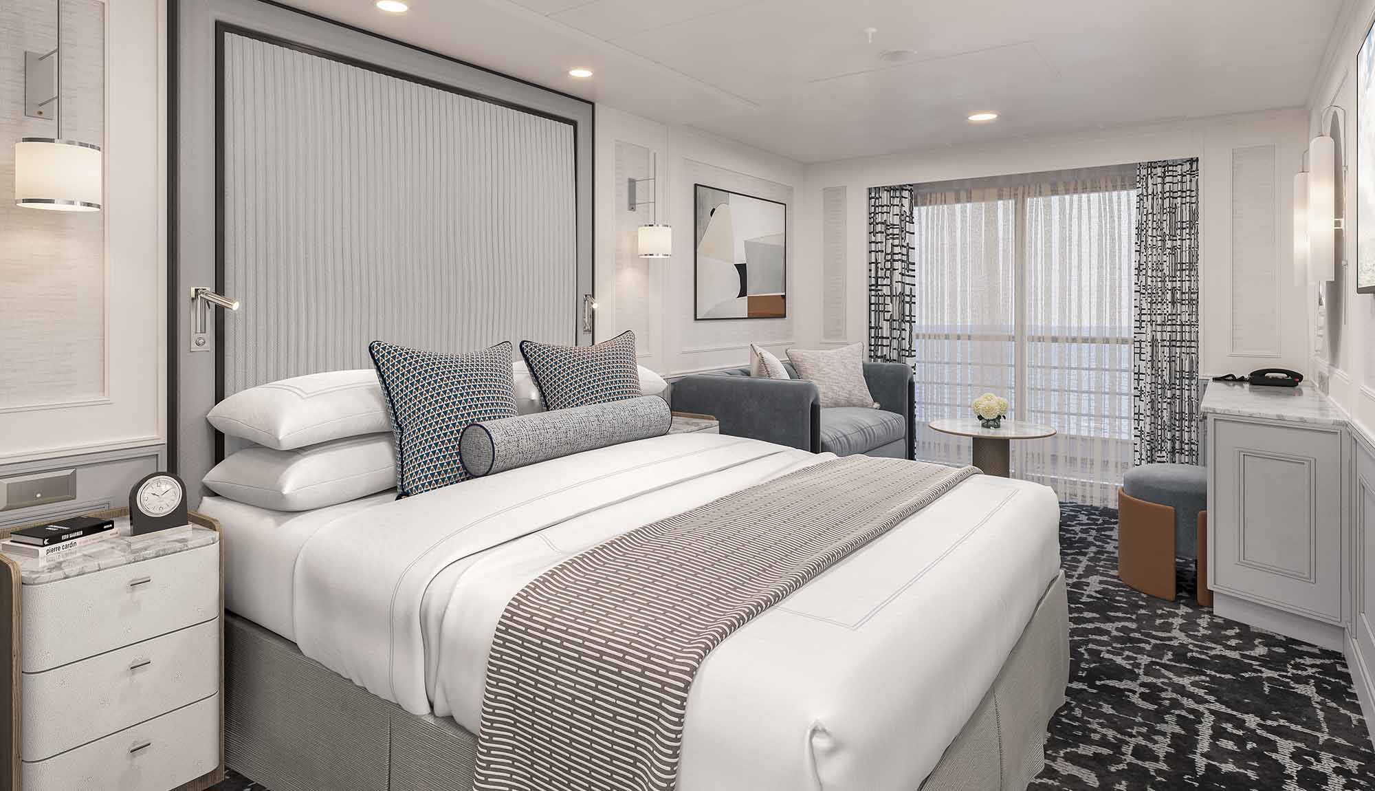 Oceania Riviera Concierge Veranda Stateroom